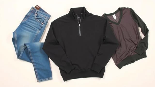 Half zip herr är det bästa valet för vardagen